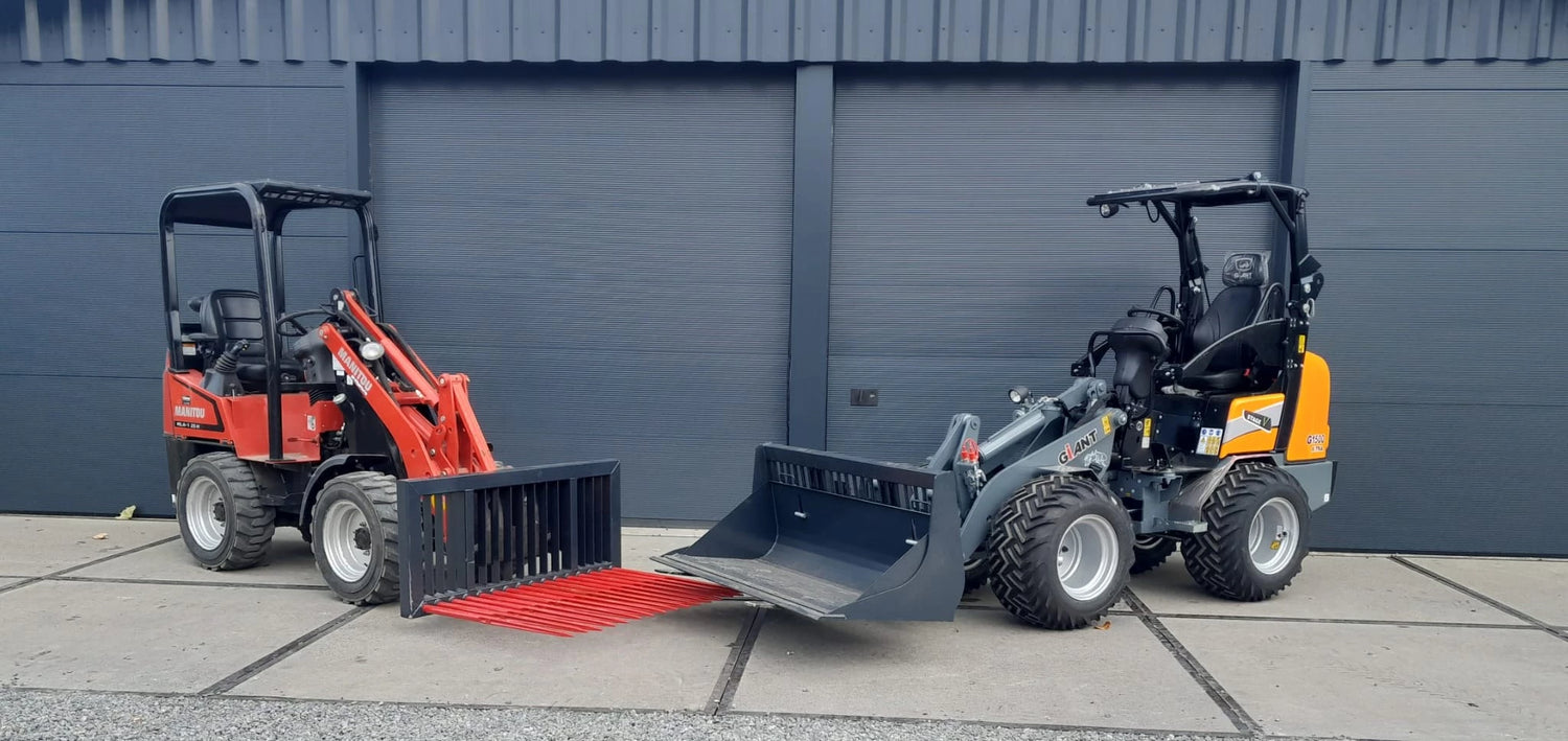 Toebes Machines Aalten Verhuur Verkoop Aanbouwdelen Mini Shovel Kraan Trekker